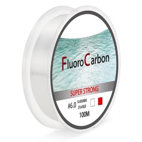 100 Meter Competitive Silk Nylon Fishing Line (Option: Transparent-3.0)