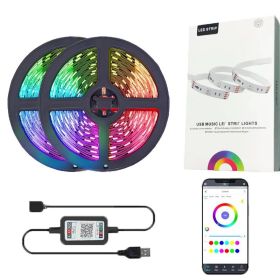 USB Bluetooth Magic Color Suit (Option: 1 M-Infrared 24 Key Light Belt Set)