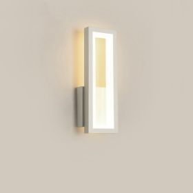 Personality Corridor Wall Light Modern Simple Living Room Background (Option: White S-Three color light)